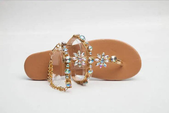Rhinestone Sandals