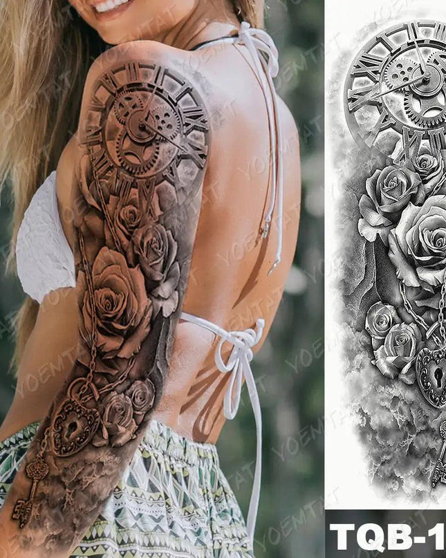Realistic Luxury Tattoo Modern Design