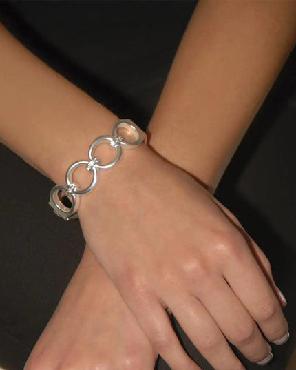 Loopsy Bracelet- Silver