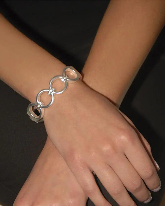 Loopsy Bracelet- Silver