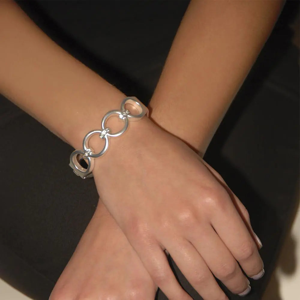 Loopsy Bracelet- Silver