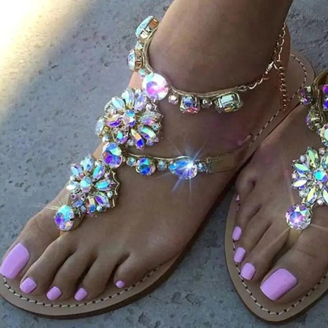 Rhinestone Sandals