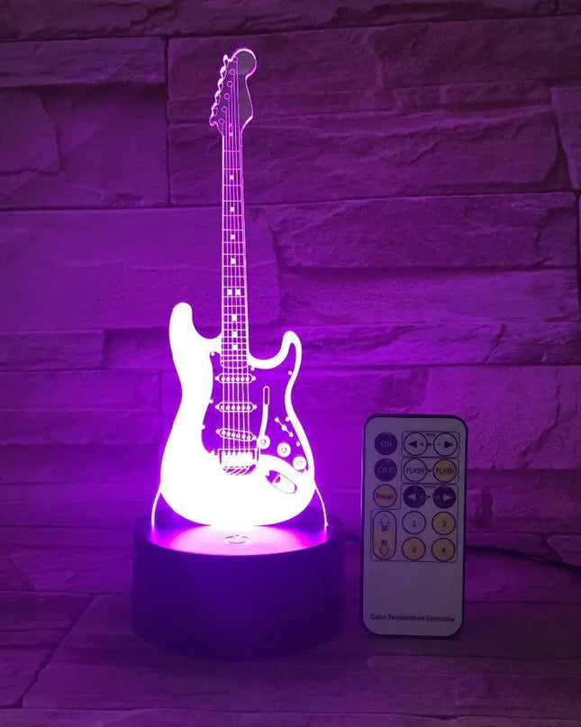 Guitar Night Light