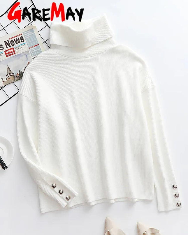 Loose Knitted Sweater Top