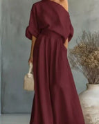 Burgundy / S