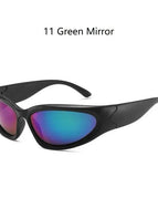 11 Green Mirror / UV400 Goggles