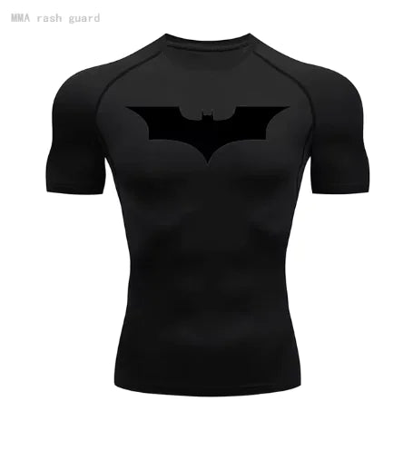 Long Sleeve Compression Batman T-Shirt