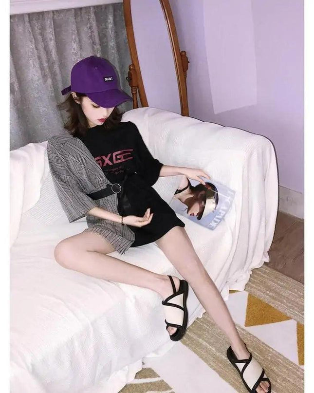 Chic Versatility Letter Dress