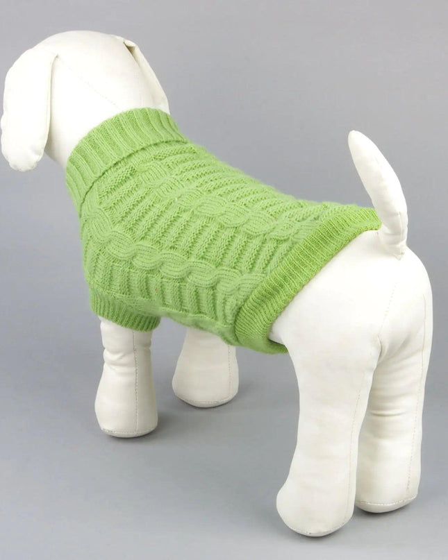 Solid Color Dog Sweater