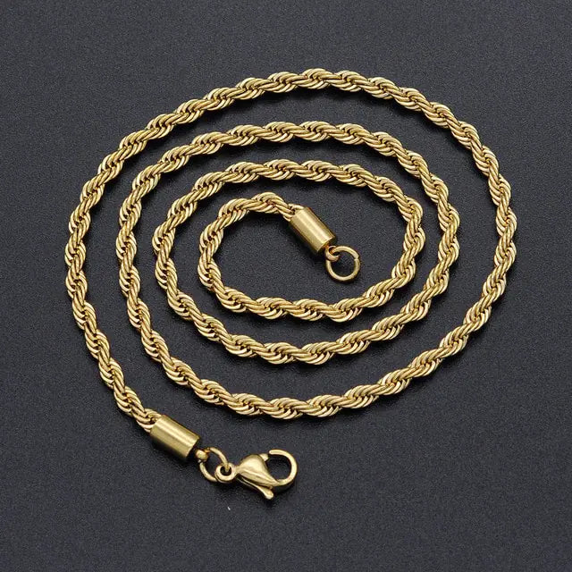 Rope Chain Women Necklace