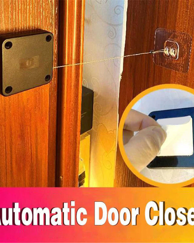 Punch-free Automatic Door Closer