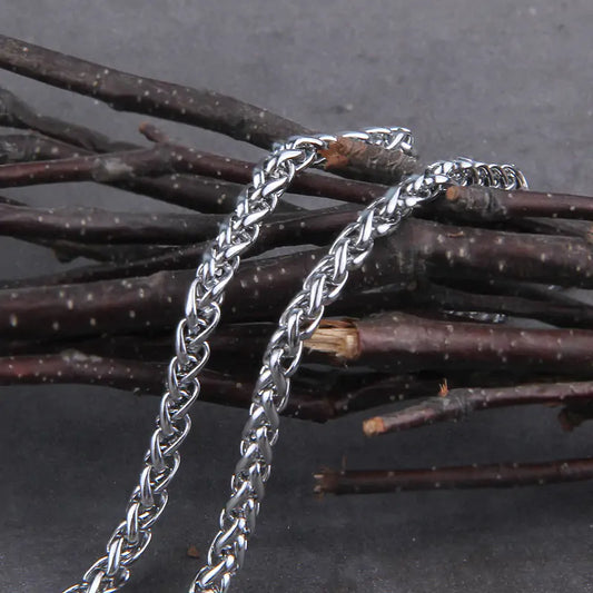 Vikings Stainless Steel Chains Necklace