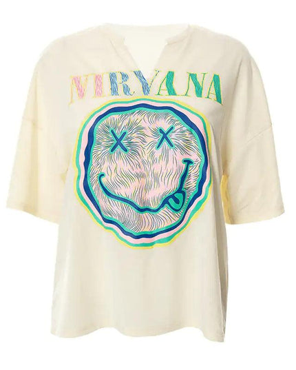 Don't Trip Nirvana Oversized Graphic Tee