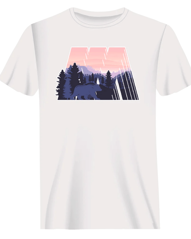 Geometric Camping T-Shirt