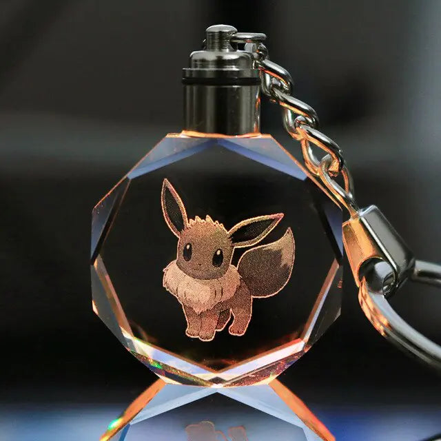 Pokemon Crystal Lamp Keychain