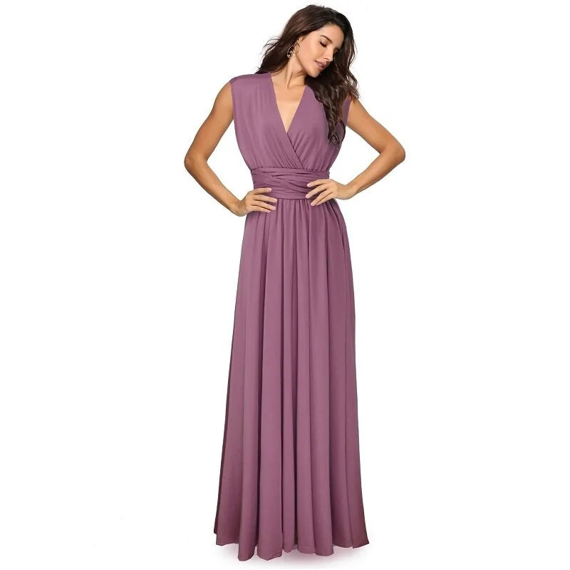 Convertible Maxi Club Dress