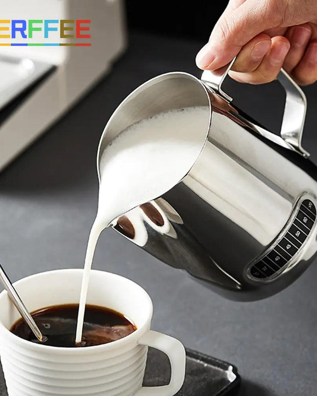 Coffee Latte Milk Frothing Jug