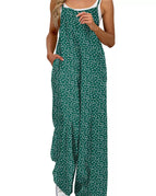 Green Floral Print / S