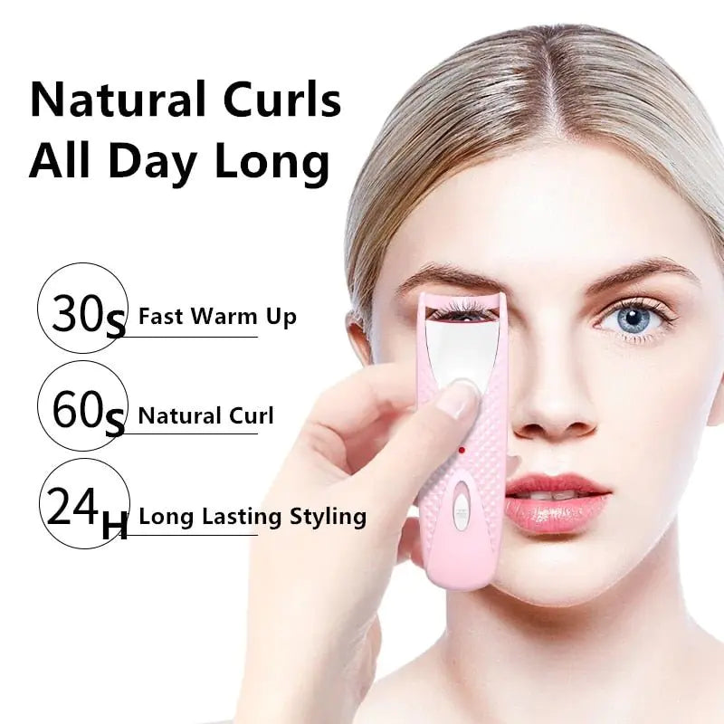 Electric Eyelash Heated Curler-Long-Lasting Curl