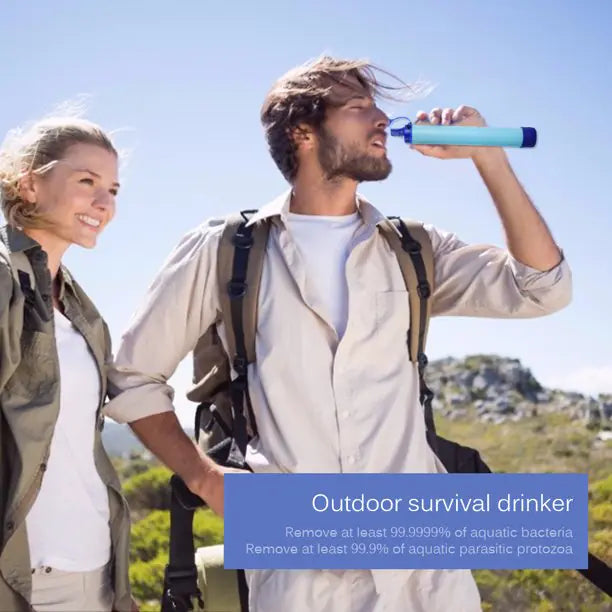 Portable Outdoor Water Purifier filtration Straws