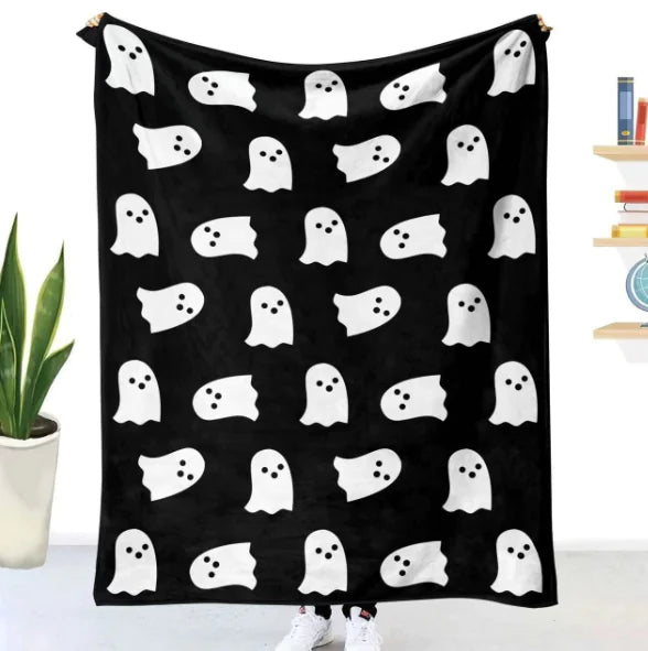 Spooky Comfort Flannel Blanket