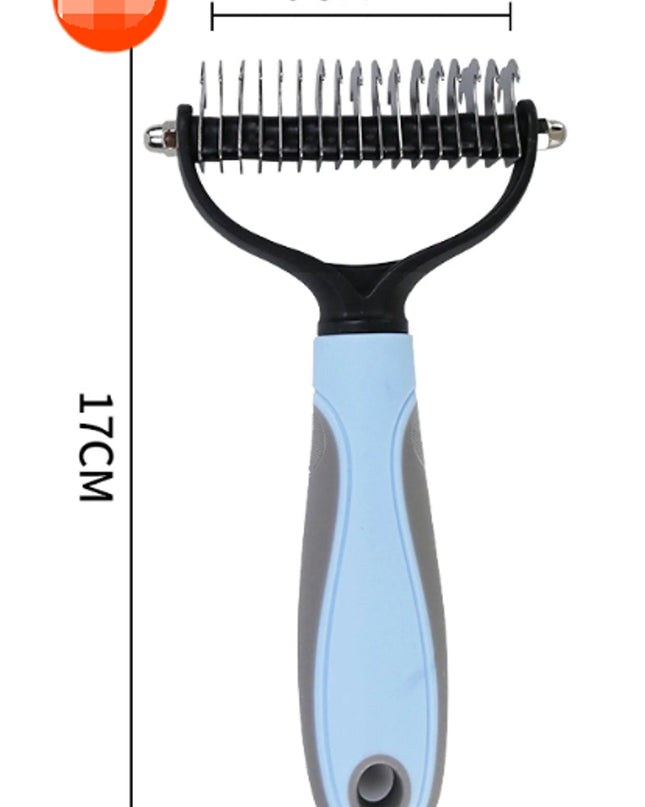 Pet Brush Double-Sided Hair Removal Comb