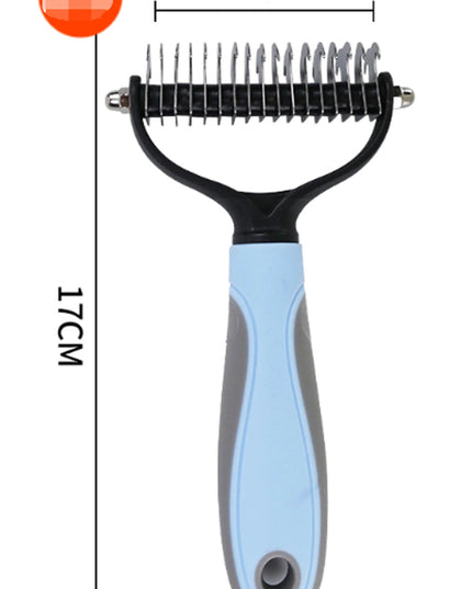 Pet Brush Double-Sided Hair Removal Comb