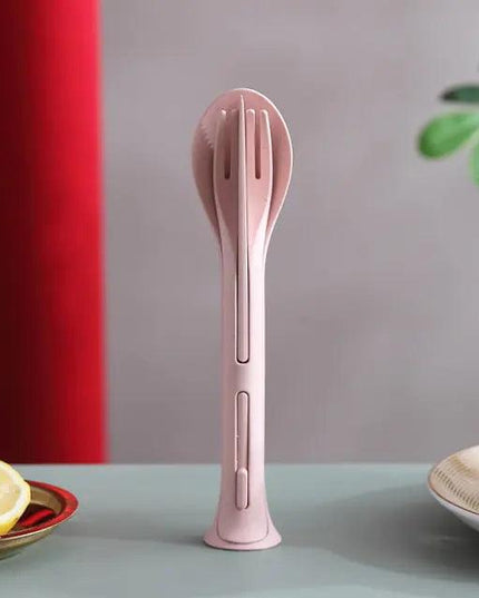 3 in 1 Travel Portable Cutlery Set