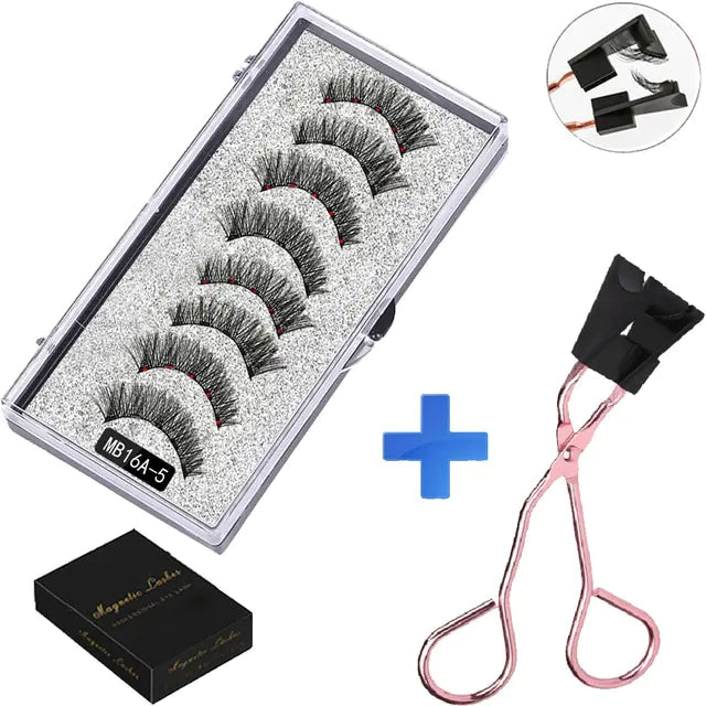 Magnetic Eyelashes Curler Set