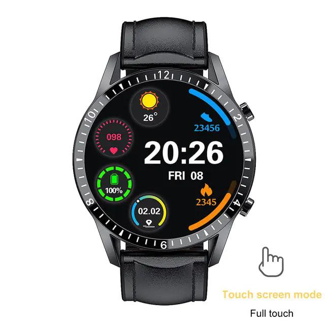 Waterproof Smartwatch Health Monitor