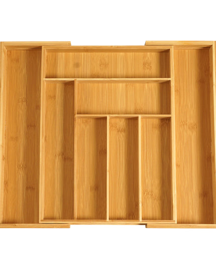 Bamboo Cutlery Organizer