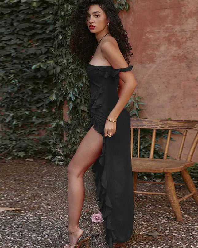 Refined Ruffle Dress