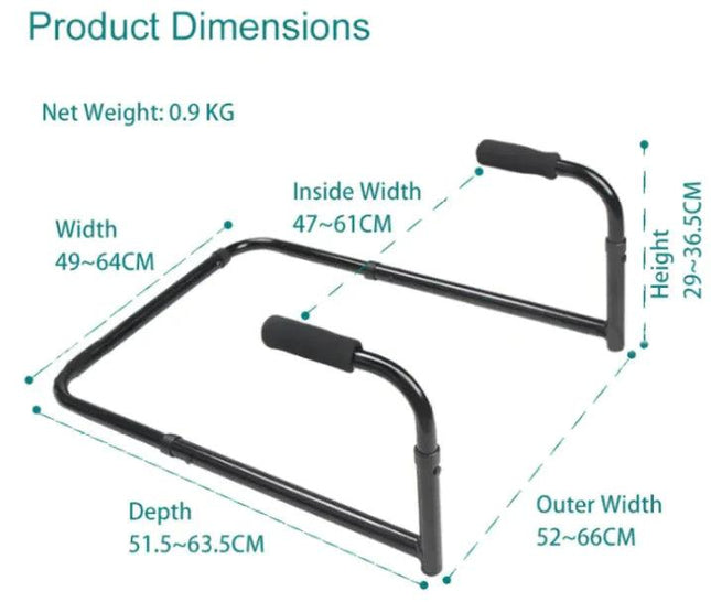 Aluminum Armrest for Elderly Support