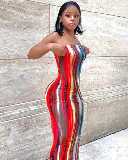 Strapless Summer Dress