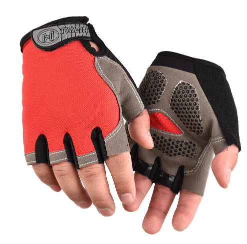Winter Half-Finger Cycling Gloves