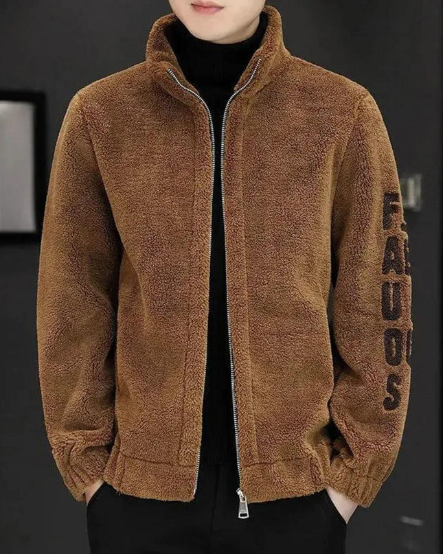 Men's Lambswool Cashmere Jacket