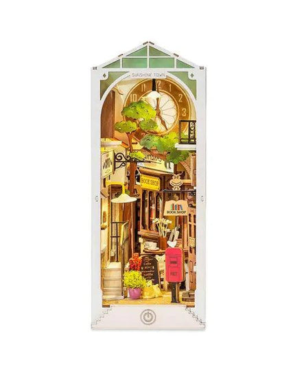 Book Wooden Miniature Dollhouse