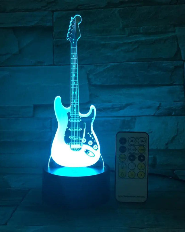 Guitar Night Light