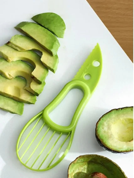 3 In 1 Avocado Slicer Shea Corer Butter Fruit