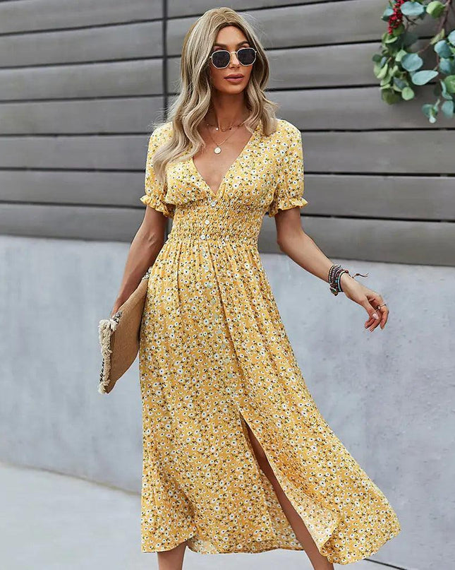 Siena Floral Midi Dress