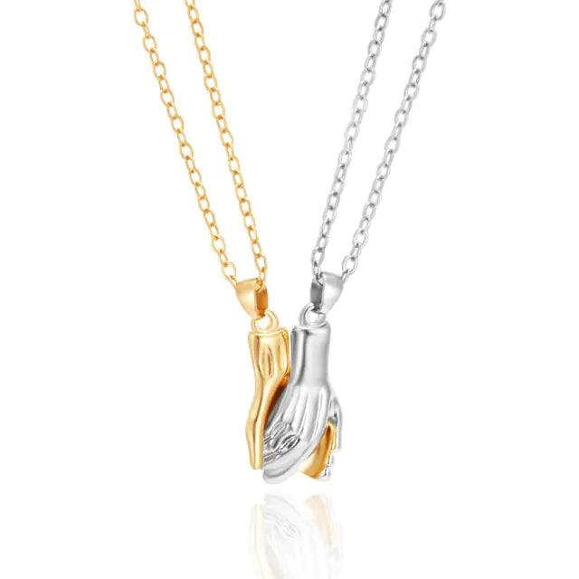 Magnetic Heart Couple Necklace