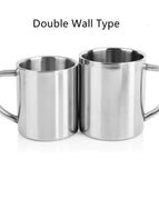 Stainless Steel / 300 ml Double Wall