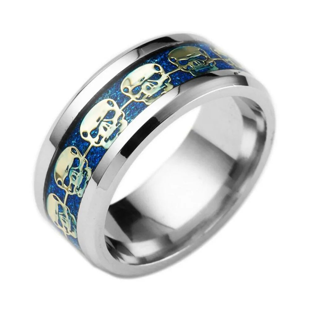 Stainless Steel Skull Ring