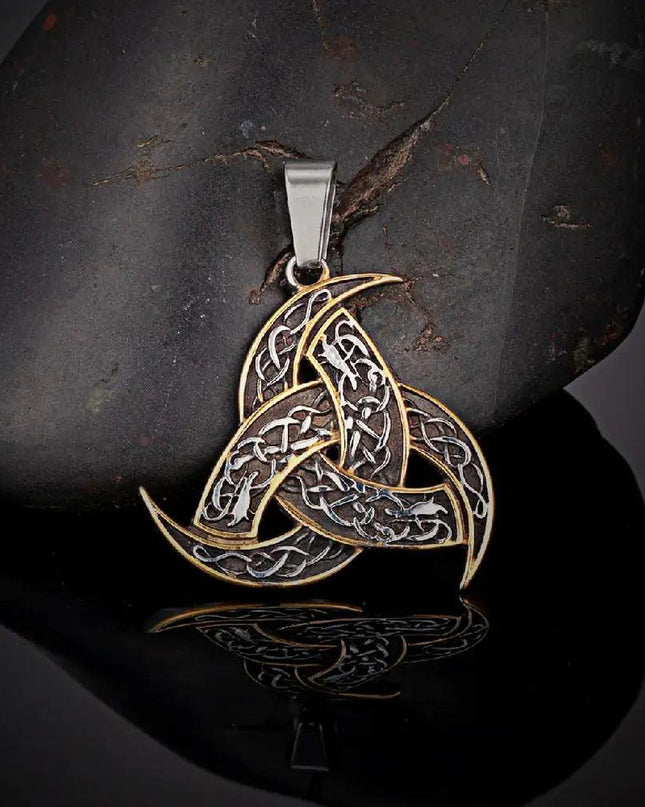 Antique Viking Pendant Necklace