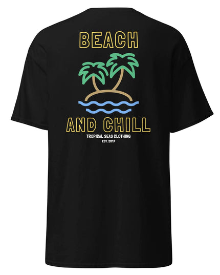 Embroidered Beach and Chill Classic Tee