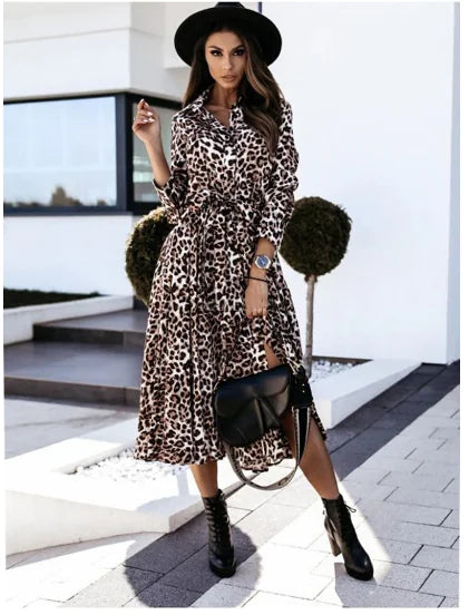 Leopard Maxi Dress