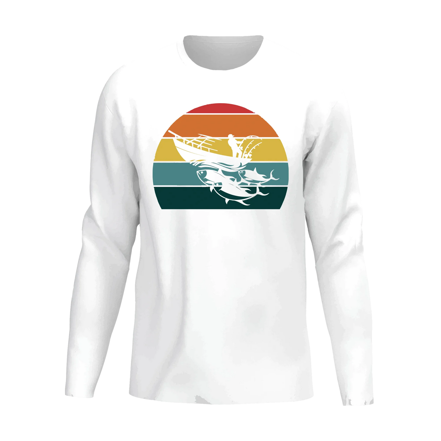 Fishing Boat Long Sleeve Shirt