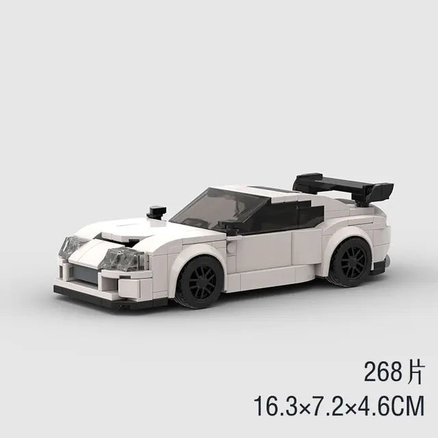 Speed Racing City Car Sport Brick Toy