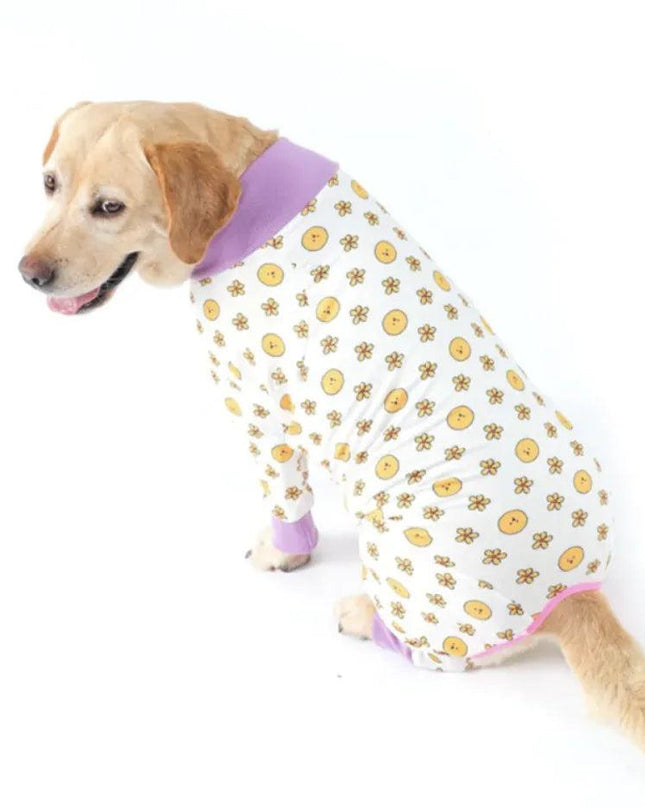 Dog Long Sleeve Homewear Pet Four-legged Clothes