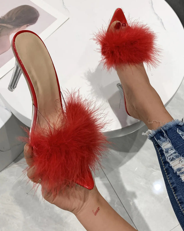 Pointed Toe Stiletto Sandals for Women